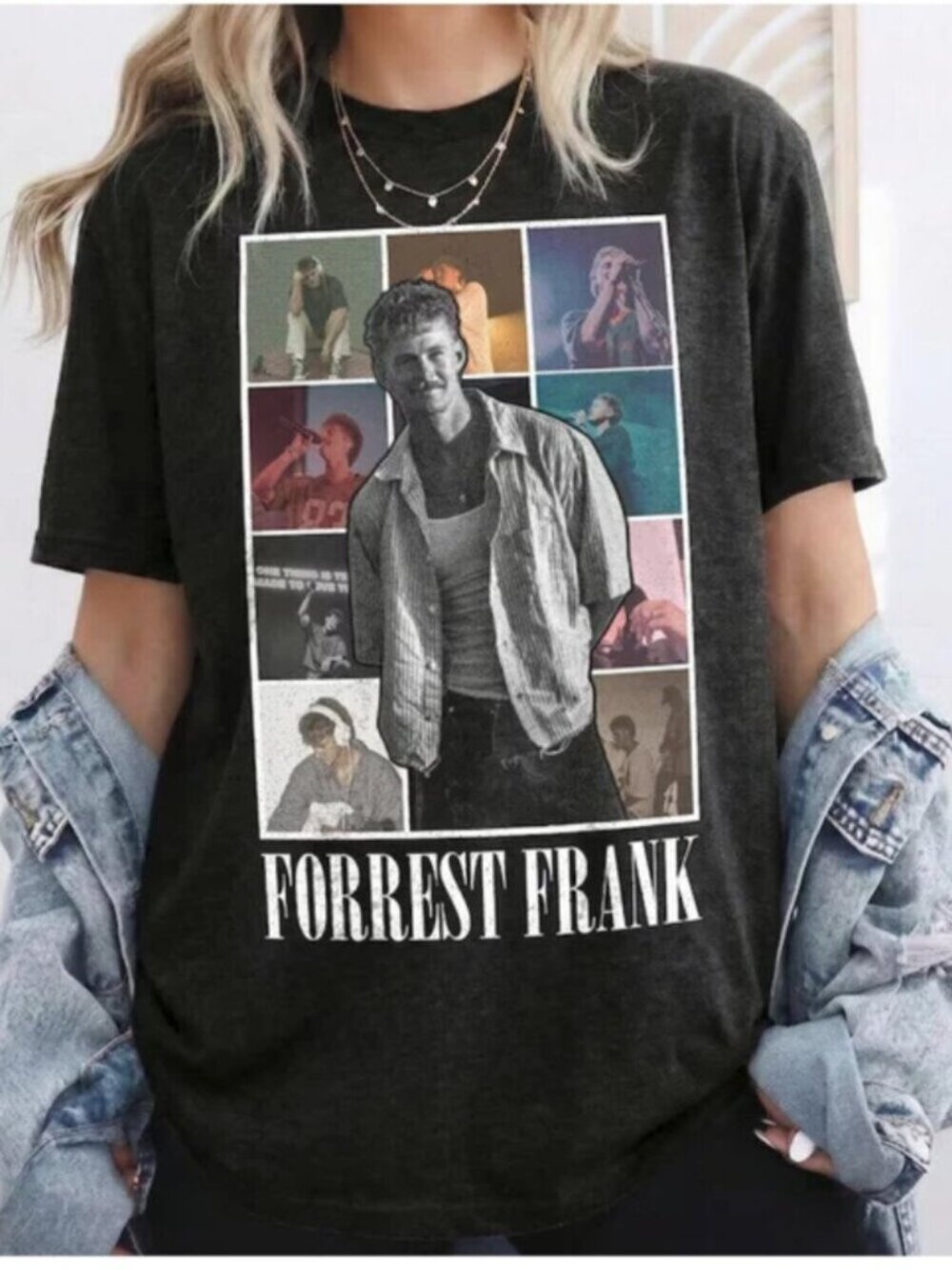 Forrest Frank Collage Shirt Christian Music Fan Concert Photo T Shirt  276